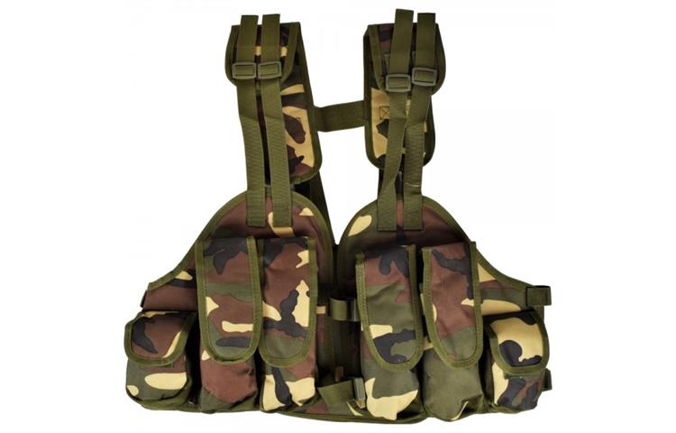  Tactical Vest Woodland VG01W 