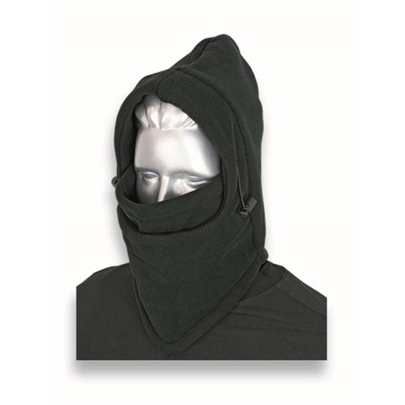 Cappuccio Sniper Pile Pesante Nero