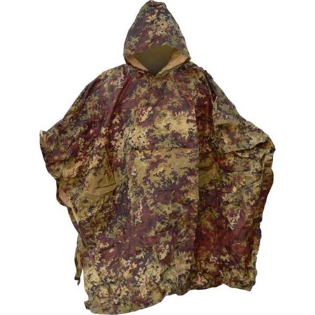 telo poncho antipioggia vegetato