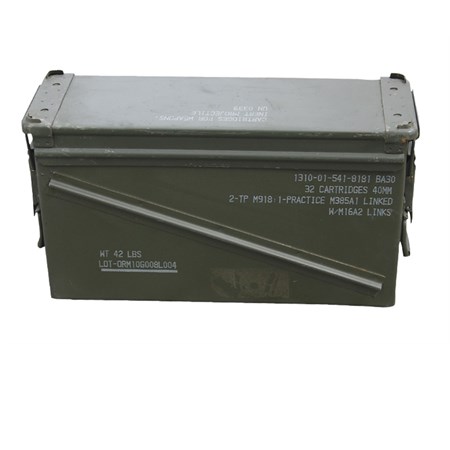 cassetta portamunizioni us army