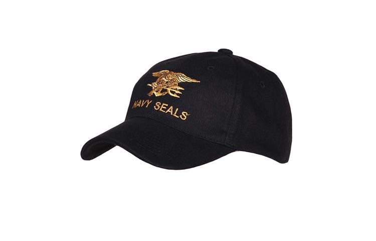  Baseball Cap Navy Seals Nero 