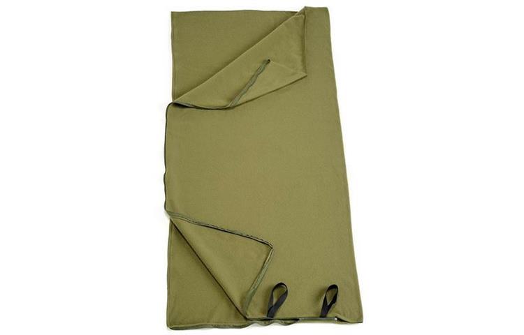  Sacco Letto in Pile Verde OD Nerg 