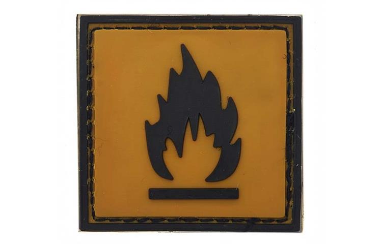  Patch Logo Infiammabile 