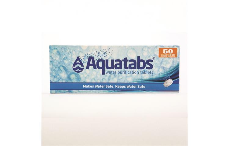  Compresse Aquatabs Potabilizzanti per Acqua 