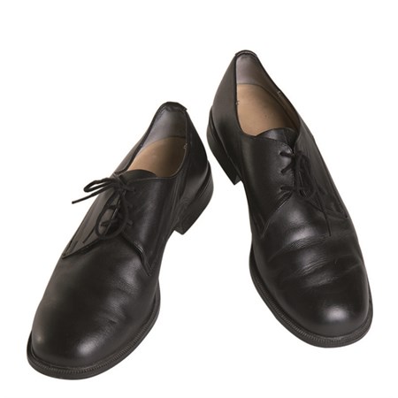 Scarpe Nere in Cuoio Esercito Inglese