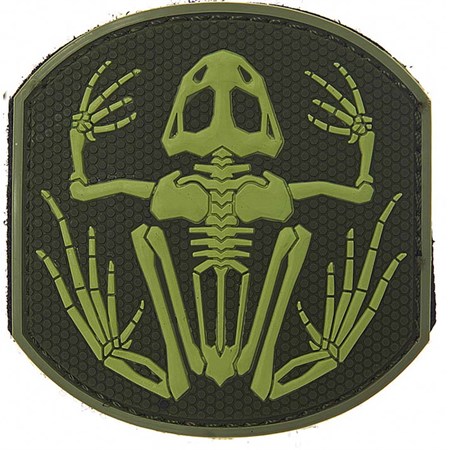 patch us navy seal frog skull verde