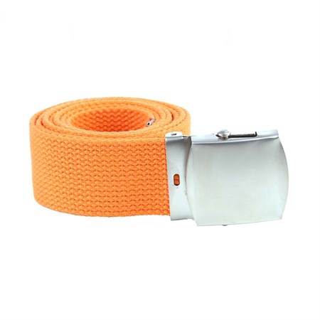 Cintura con Fibbia Scorrevole Arancione