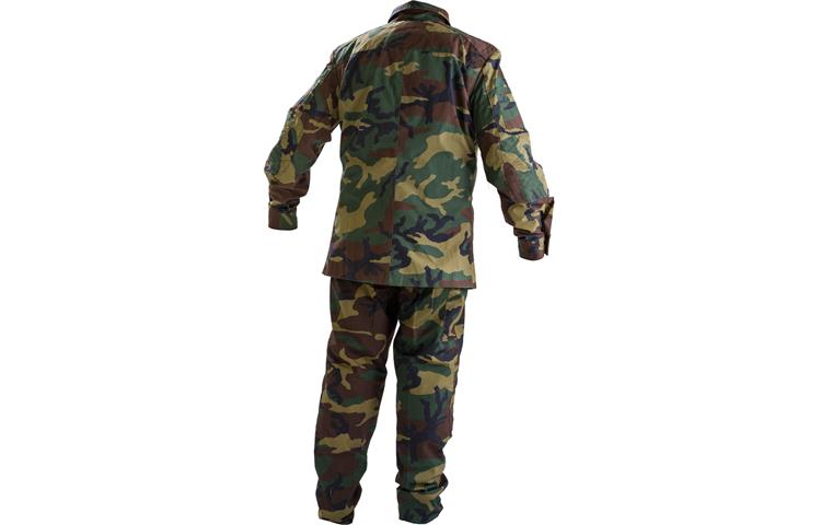 GILET BAMBINO MIMETICO WOODLAND CACCIA XS 5/6 ANNI ABBIGLIAMENTO - Foto 4