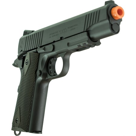 Pistola a CO2 Colt 1911 Rail Gun Cybergun in Softair