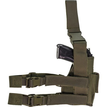 Fondina Tattica Verde Cosciale Sinistra  in Equipaggiamento