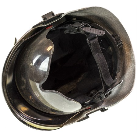 Casco Protettivo Vigili Del Fuoco Sicor Italia Argento  in Equipaggiamento