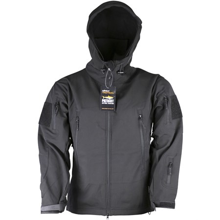 Giacca Patriot Tactical Soft Shell Black  in Equipaggiamento
