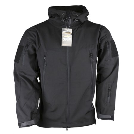 Giacca Patriot Tactical Soft Shell Black  in Equipaggiamento