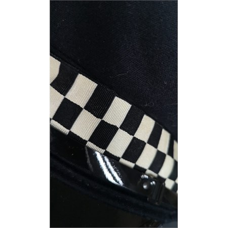 Cappello Polizia Inglese Tessuto in Panno  in Equipaggiamento