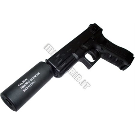Silenziatore H K Pro 80 Mm King Arms in 