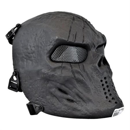 Maschera Protettiva Wosport Blooded Skull Nera  in Equipaggiamento