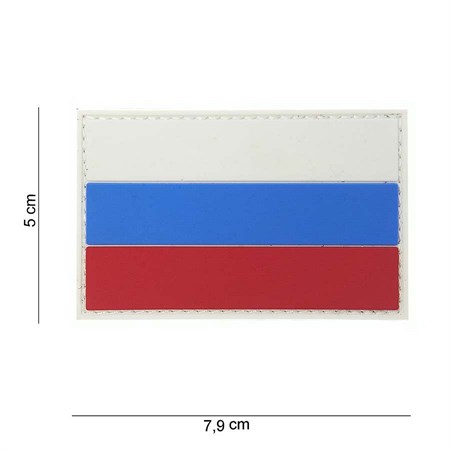 Patch 3D PVC Russia  in Equipaggiamento