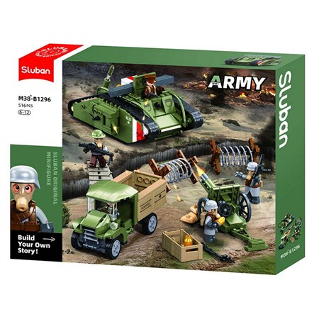 Sluban Army Assault Tank WWII – Mark V S (M38-B1296) Sluban in Giochi