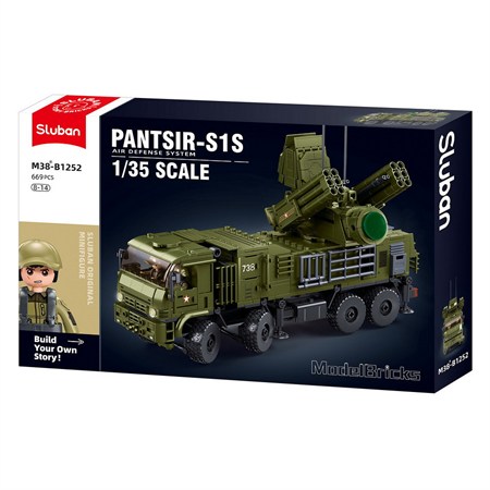 Sluban Pantsir S1S – M38-B1252  in Giochi
