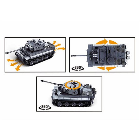 Sluban Army RC German Tiger Tank  in Giochi
