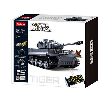 Sluban Army RC German Tiger Tank  in Giochi
