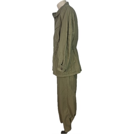 Completo Giacca e Pantaloni M1943 OD3 Esercito Americano WW2  in Reenactment