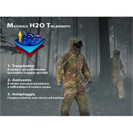 Parka Trilaminato ECWCS Verde OD  in Equipaggiamento