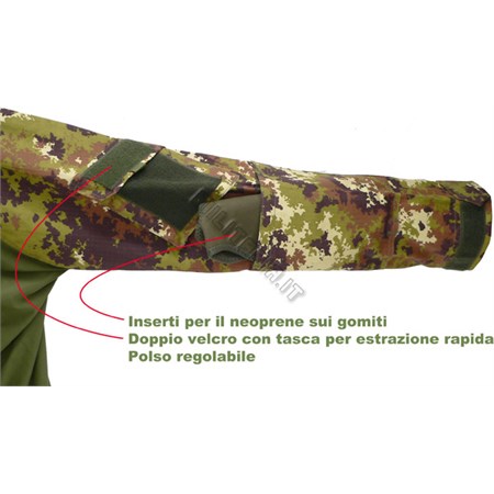 Giacca Combat Vegetata  in 