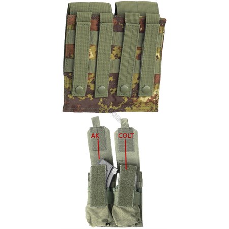 Porta Caricatori Vegetato in Cordura  in Equipaggiamento