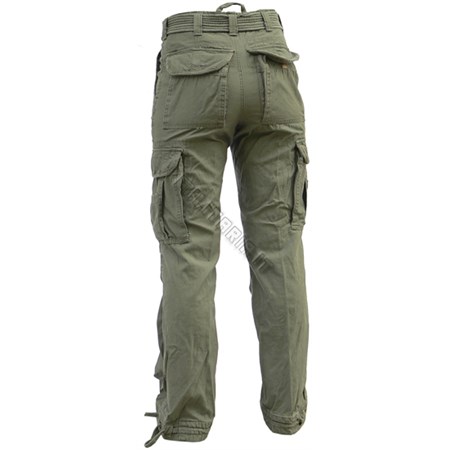 Pantalone Winn Cargo Grigio Verde  in Equipaggiamento