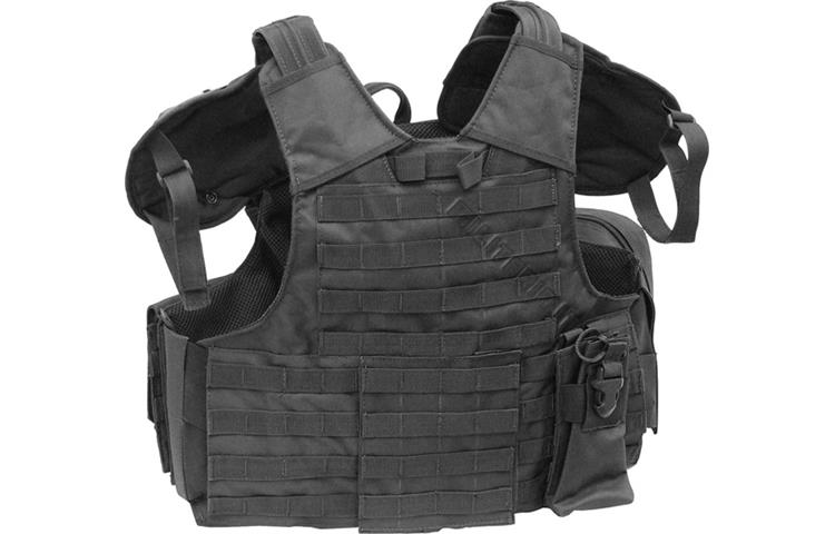 Compra Giubbotto tattico, gilet protettivo militare SWAT della polizia nera militare in Italia
