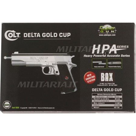 Colt Delta Gold Cup Bax  in Softair
