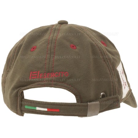 Cappellino Folgore Grigio Verde  in Equipaggiamento