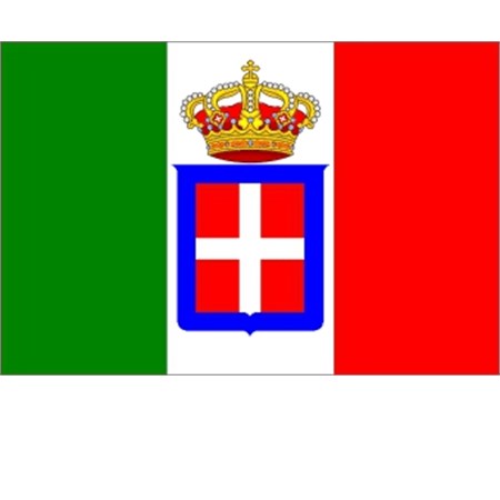 bandiera sabauda 150x 90 cm