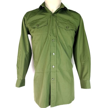 Camicia Uk Manica Lunga Verde