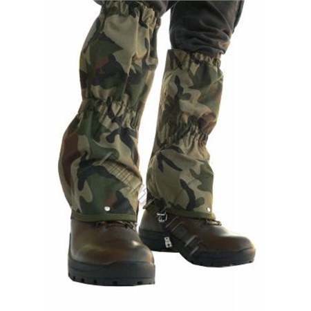 ghette in cordura woodland con lacci in acciaio