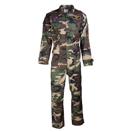 Tuta Areonautica USA Woodland con Stemmi