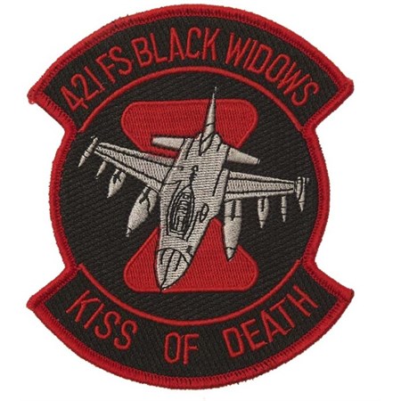 patch kiss of death 421 fs black widows