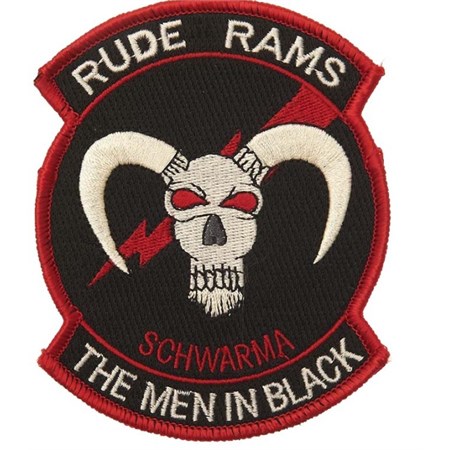 patch rude rams the man in black