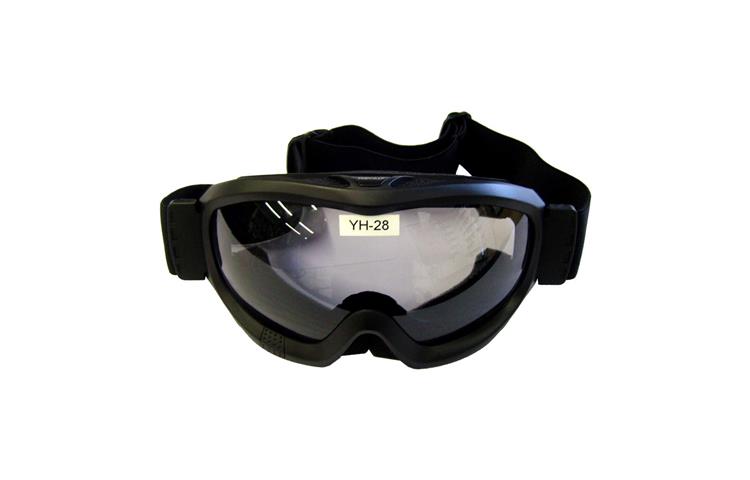  Goggle Alto Profilo Nero YH28 