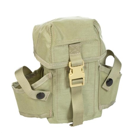 Cantina Militar 1 QT Cantina De Plástico Duro Verde De 1 Cuarto (1 QT) Estilo Militar US ALICE - Equipo De Campo Original Cantina Original Usada Ejército - Foto 6