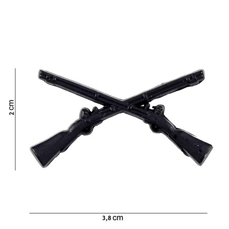  Distintivo US Army Fucili Incrociati  in Distintivi e Bandiere
