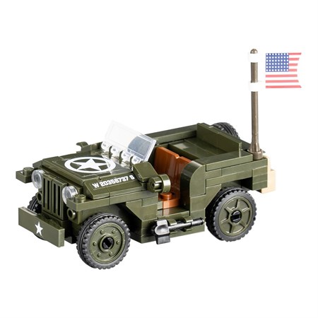 Gioco a Mattoncini Sluban WWII Jeep US Army
