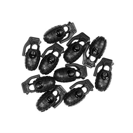 Set di Bombe a Mano 10 pezzi Nere