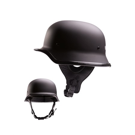 casco mezza calotta m35 whermacht nero