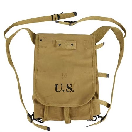  Zaino US Haversack M1928 Esercito Americano WWII  in Reenactment