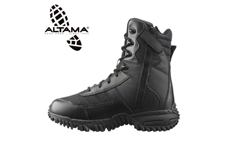  Anfibi Altama Vengeance SR 8 Black Side Zip 