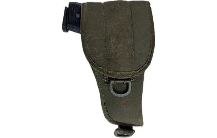  Fondina Beretta 92 Verde Esercito Italiano con Ganci 