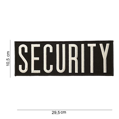 Patch con Scritta Security