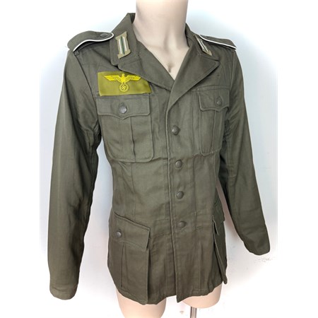  Giacca Uniforme Afrika Korps WH con Mostrine e Aquila  in Reenactment